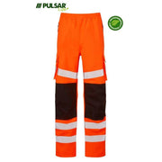 PULSAR® LIFE LFE907 GRS Waterproof Overtrouser Orange - Apparel & Accessories HI-VIS TROUSERS