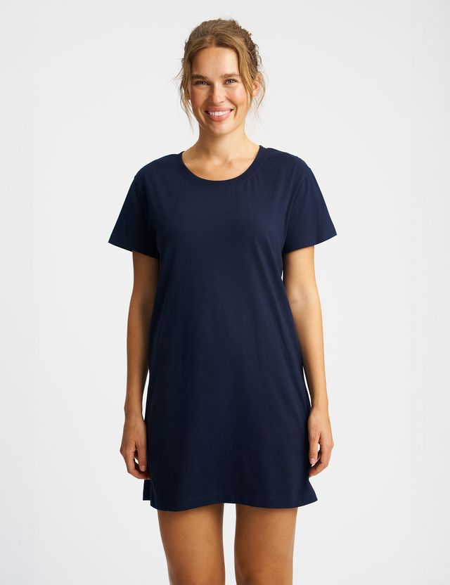 Fairtrade Organic Long Length T-shirt: Womens