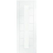 Palermo 1 Light Internal White Primed Door with Clear Glass -