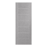 Palermo Pre-Finished Light Grey Fire Door -