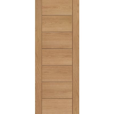 Palermo Unfinished Essentials Internal Oak Fire Door -