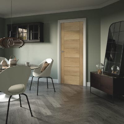 Palermo Essential Pre-Finished Internal Oak Door -