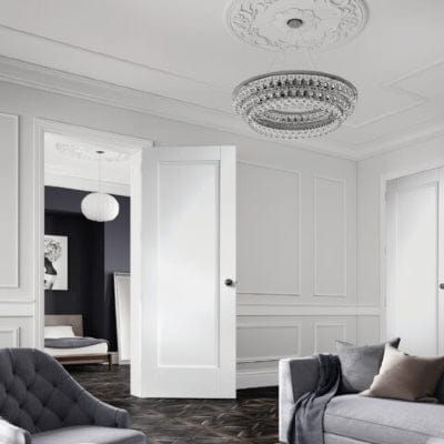 Pattern 10 Internal White Primed Door -