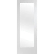 Pattern 10 Internal White Primed Door with Obscure Glass -