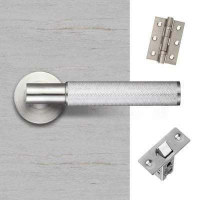 Pegasus Satin Chrome Handle Hardware Pack Standard -