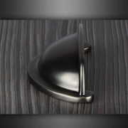 Pewter Drawer Cup Pull Handle M4TEC Dalmally D7 - Hardware > Hardware Accessories > Cabinet Hardware > Cabinet Knobs & Handles Cabinet Knobs & Handles