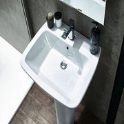 Piccolo 570mm Basin - 1 Tap Hole - Bathrooms