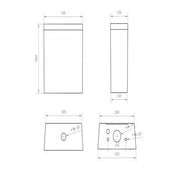 Piccolo Close Coupled Cistern - Bathrooms