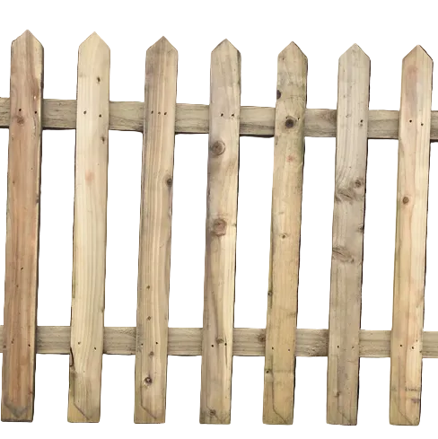 Picket Fence Treated Timber Palisade 22x75mm - 1.2m (4ft) Pointed Top Pickets