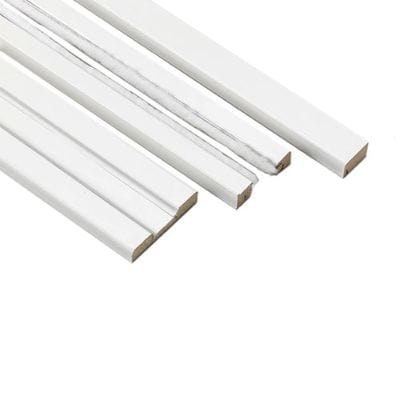 White Primed Single Pocket Door Kit -