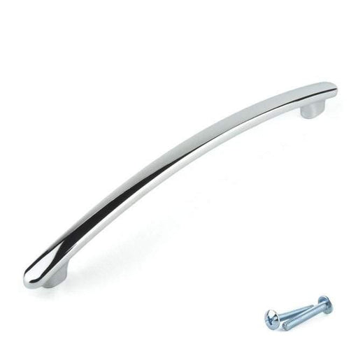 Polished Chrome Cupboard Door Handle M4TEC Cookney B8 - Hardware > Hardware Accessories > Cabinet Hardware > Cabinet Knobs & Handles Cabinet Knobs & Handles