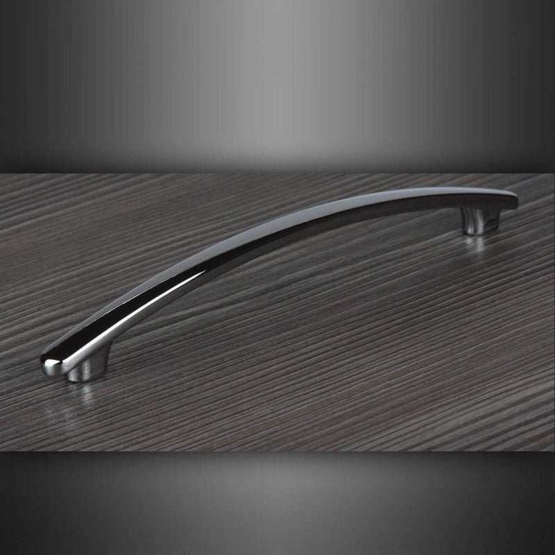 Polished Chrome Cupboard Door Handle M4TEC Cookney B8 - Hardware > Hardware Accessories > Cabinet Hardware > Cabinet Knobs & Handles Cabinet Knobs & Handles