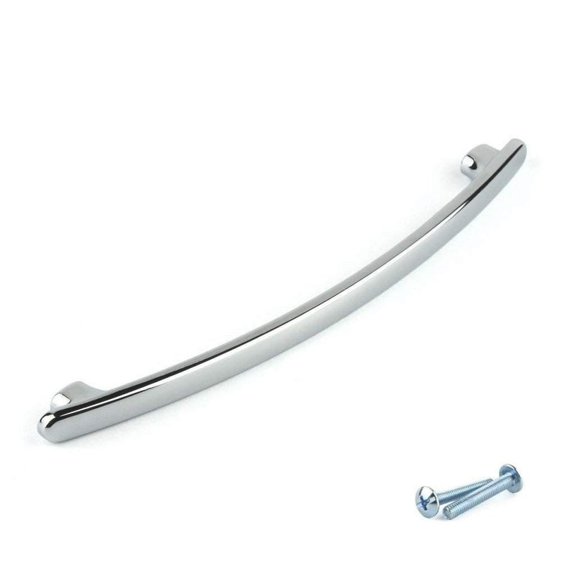 Polished Chrome Cupboard Door Handle M4TEC Cookney B8 - Hardware > Hardware Accessories > Cabinet Hardware > Cabinet Knobs & Handles Cabinet Knobs & Handles