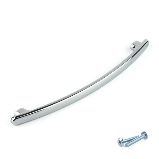 Polished Chrome Cupboard Door Handle M4TEC Cookney B8 - Hardware > Hardware Accessories > Cabinet Hardware > Cabinet Knobs & Handles Cabinet Knobs & Handles