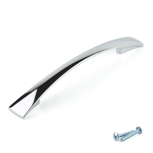 Polished Chrome Cupboard Door Handle M4TEC Elgin D6 - Hardware > Hardware Accessories > Cabinet Hardware > Cabinet Knobs & Handles Cabinet Knobs & Handles