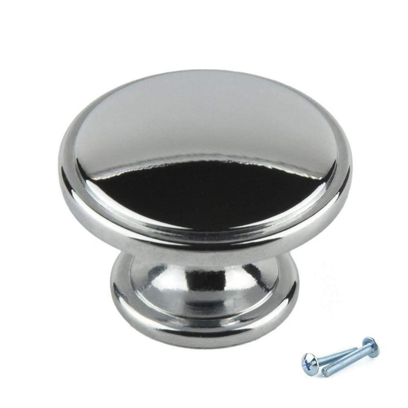 Polished Chrome Cupboard Knob Handle M4TEC Braemar E3 - Hardware > Hardware Accessories > Cabinet Hardware > Cabinet Knobs & Handles Cabinet Knobs & Handles