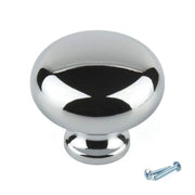 Polished Chrome Cupboard Knob Handle M4TEC Dunoon C8 - Hardware > Hardware Accessories > Cabinet Hardware > Cabinet Knobs & Handles Cabinet Knobs & Handles