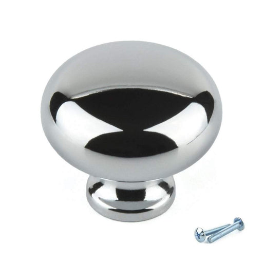 Polished Chrome Cupboard Knob Handle M4TEC Dunoon C8 - Hardware > Hardware Accessories > Cabinet Hardware > Cabinet Knobs & Handles Cabinet Knobs & Handles