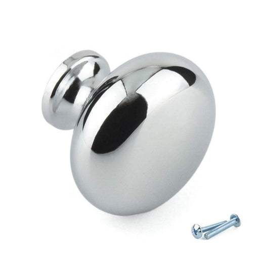 Polished Chrome Cupboard Knob Handle M4TEC Dunoon C8 - Hardware > Hardware Accessories > Cabinet Hardware > Cabinet Knobs & Handles Cabinet Knobs & Handles
