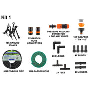 Porous Pipe Kit, POROUS-KIT1 - Home & Garden > Lawn & Garden > Watering & Irrigation Garden watering