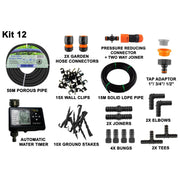 Porous Pipe Kit, POROUS-KIT12 - Home & Garden > Lawn & Garden > Watering & Irrigation Garden watering