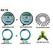 Porous Pipe Kit, POROUS-KIT15 - Home & Garden > Lawn & Garden > Watering & Irrigation Garden watering