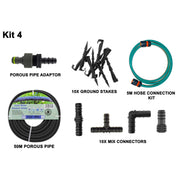 Porous Pipe Kit, POROUS-KIT4 - Home & Garden > Lawn & Garden > Watering & Irrigation Garden watering