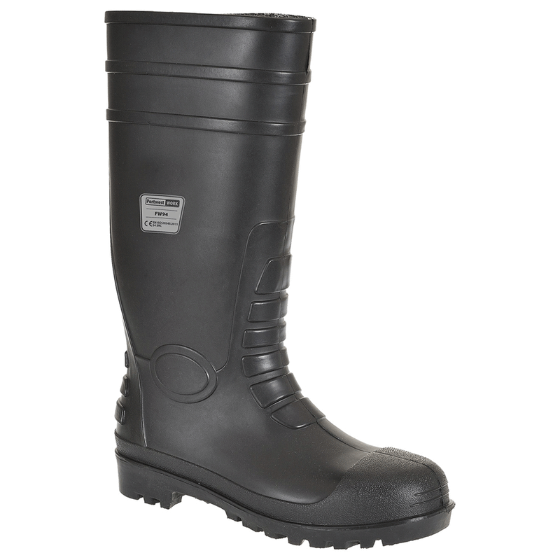 Portwest FW94 Classic Safety Wellington Boot S4 - WELLINGTON BOOTS