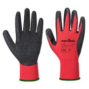 Portwest A174 Flex Grip Latex Gloves - GRIP PERFORMANCE GLOVES