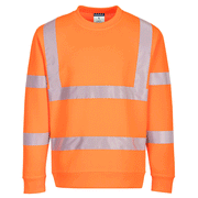 Portwest EC13 Eco Hi-Vis Sweatshirt - HI-VIS SWEATSHIRTS & HOODIES