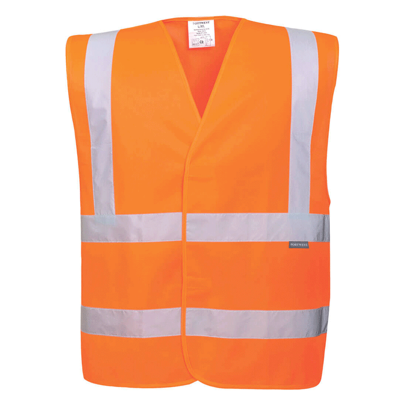 Portwest EC76 Eco Hi-Vis Vest (10 Pack) - SAFETY VESTS