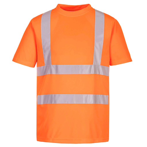 Portwest EC12 Eco Hi-Vis Wicking T-Shirt (6 Pack) - HI-VIS T-SHIRTS