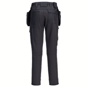 Portwest DX456 4-Way Stretch Craft Holster Kneepad Trousers - KNEE PAD TROUSERS