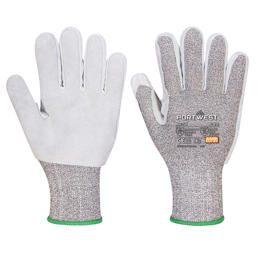 Portwest A674 CS Cut F13 Leather Glove - CUT GLOVES