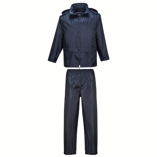 Portwest L440 Essentials Rainsuit (2 Piece Suit) - WATERPROOF JACKETS & SUITS