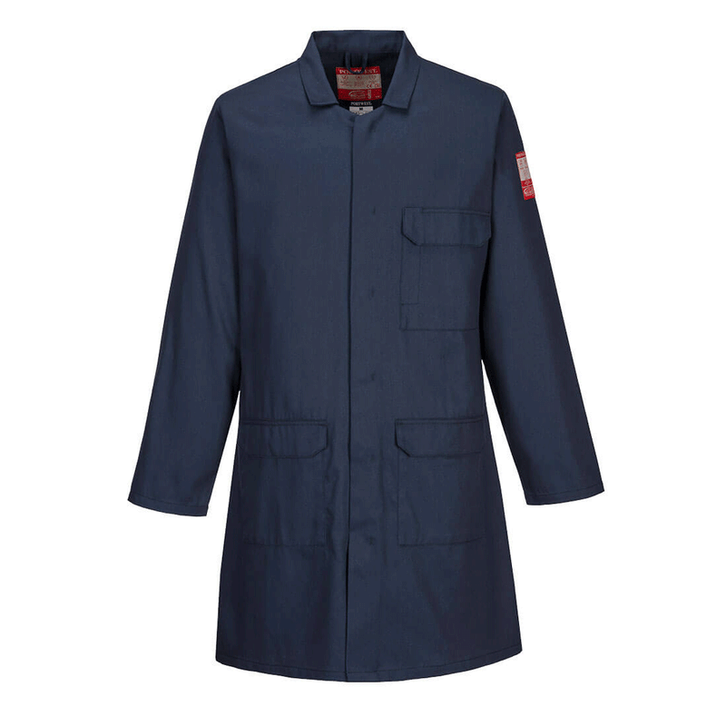 Portwest FR34 Flame Retardant Standard Coat - FLAME RETARDANT JACKETS