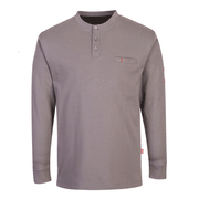 Portwest FR32 Flame Retardant Anti-Static Henley Shirt - FLAME RETARDANT SHIRTS