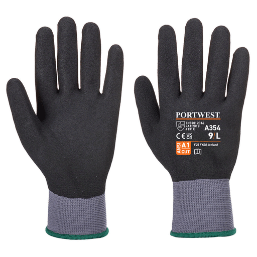 Portwest A354 DermiFlex Ultra Pro Nitrile Sandy Glove - GENERAL HANDLING GLOVES