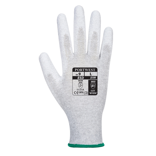 Portwest A199 Antistatic PU Palm Gloves - ESD GLOVES
