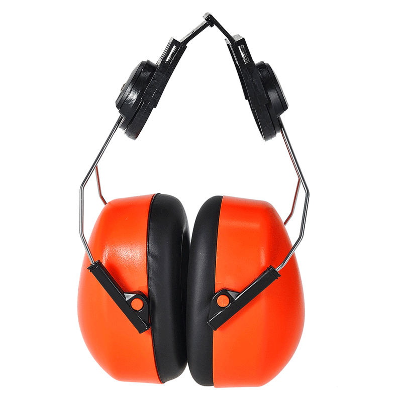 Portwest PS47 Endurance HV Clip-On Ear Defenders - EAR PROTECTION