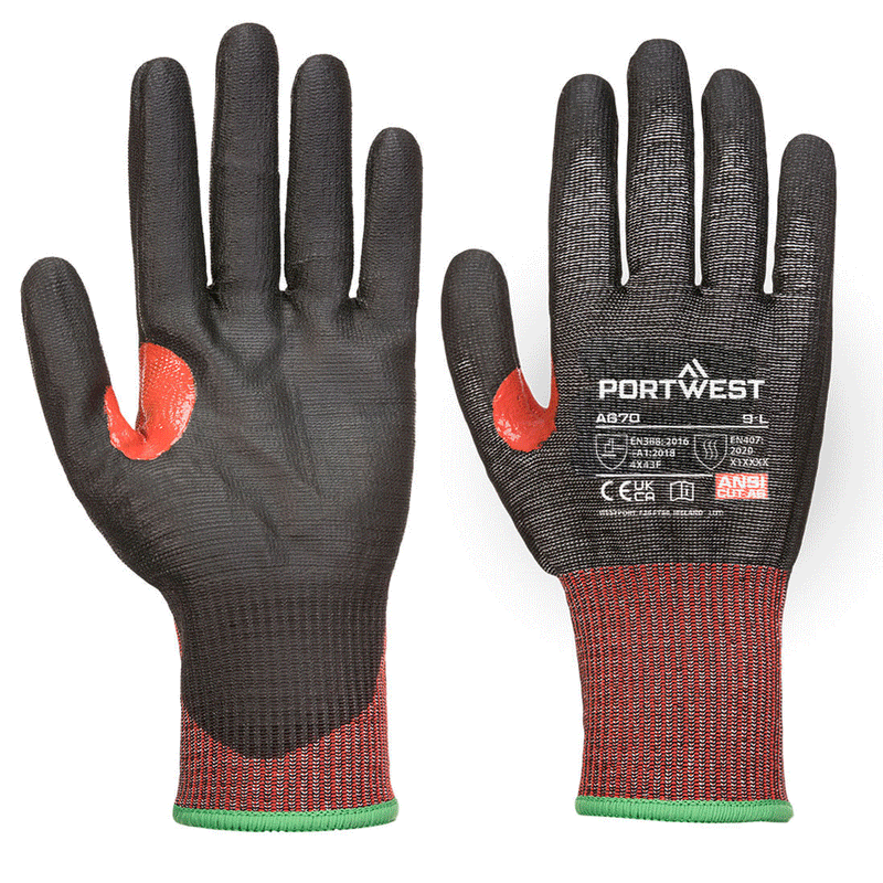 Portwest CS Cut F13 PU Gloves - CUT GLOVES