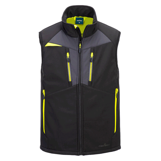 Portwest DX476 DX4 Water Resistant Softshell Bodywarmer Gilet - BODYWARMERS