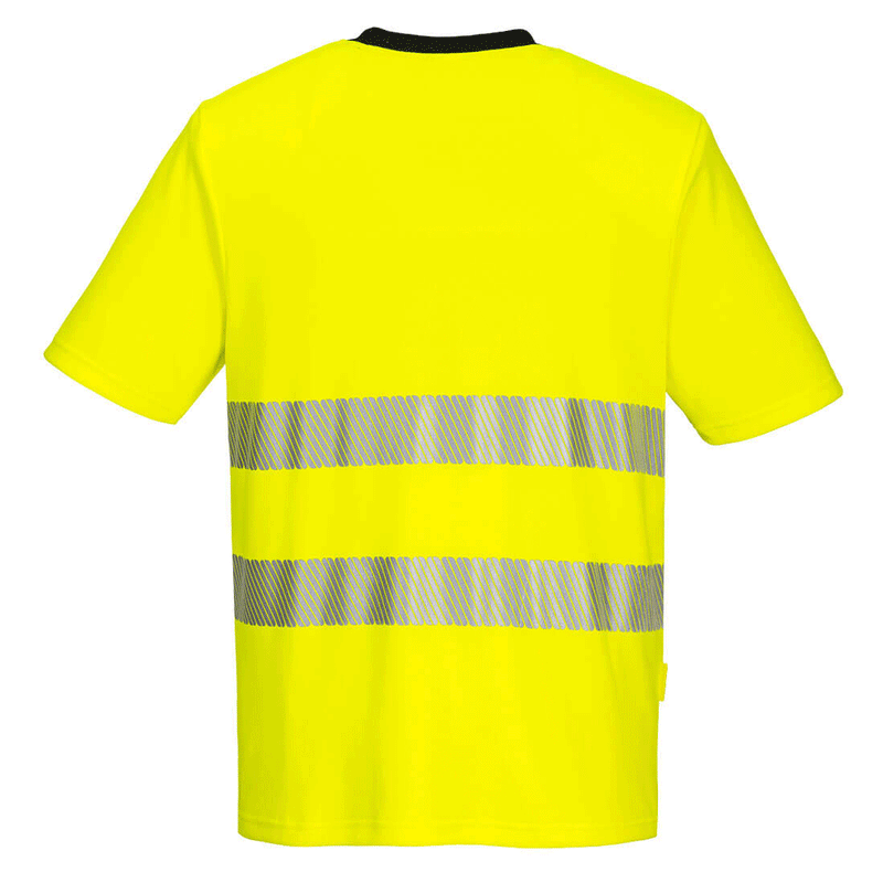 Portwest DX413 Hi-Vis T-Shirt - HI-VIS T-SHIRTS