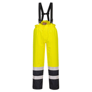 Portwest S782 Bizflame Rain Hi-Vis Multi-Protection Trouser - FLAME RETARDANT TROUSERS