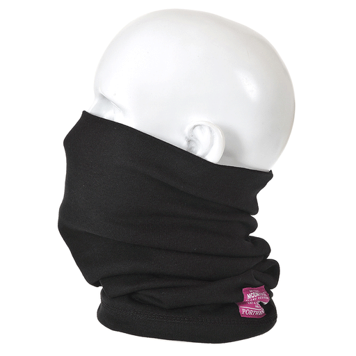 Portwest FR19 Flame Resistant Anti-Static Neck Tube Snood - FLAME RETARDANT HEADWEAR