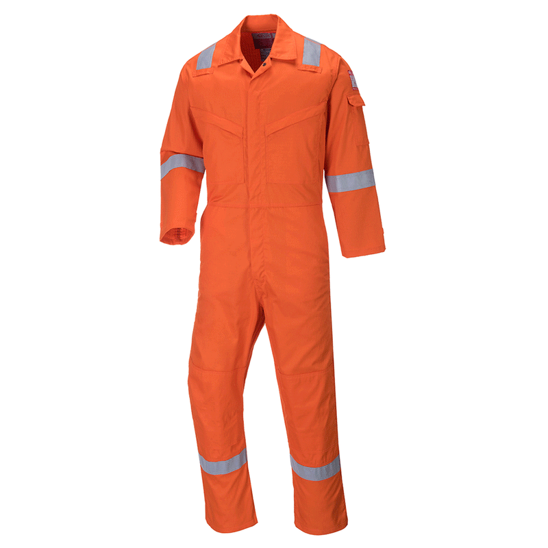 Portwest FF50 Aberdeen Flame Retardant Coverall - FLAME RETARDANT OVERALLS