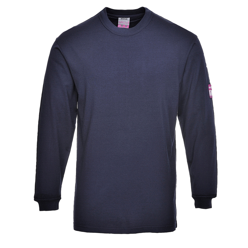 Portwest FR11 Flame Resistant Anti-Static Long Sleeve Shirt - FLAME RETARDANT SHIRTS