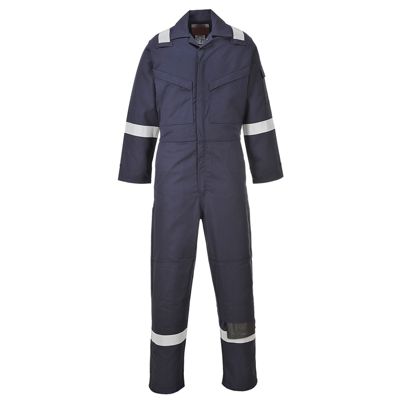 Portwest FF50 Aberdeen Flame Retardant Coverall - FLAME RETARDANT OVERALLS
