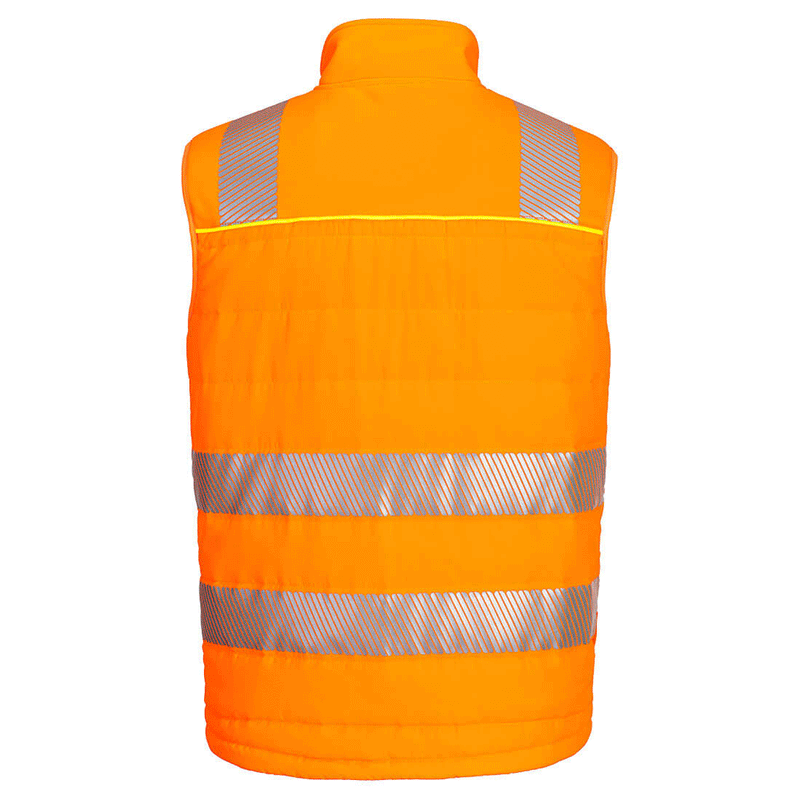Portwest DX479 Hi-Vis Softshell Bodywarmer - BODYWARMERS