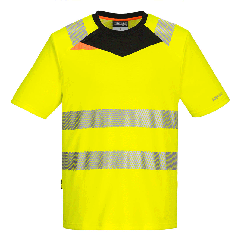Portwest DX413 Hi-Vis T-Shirt - HI-VIS T-SHIRTS